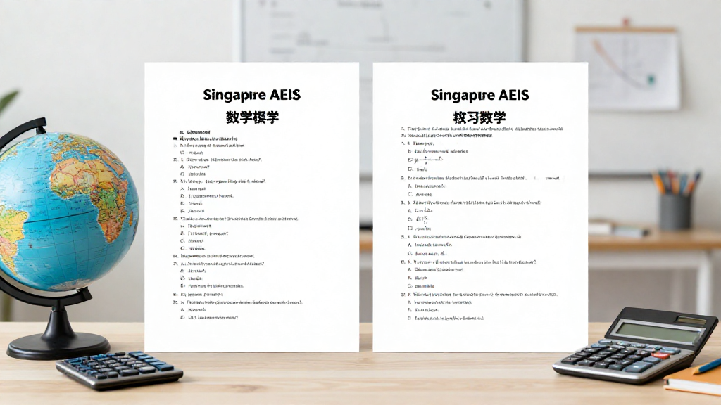 AEIS数学难度对比:中国学生在新加坡考试中遇到的英文数学题挑战