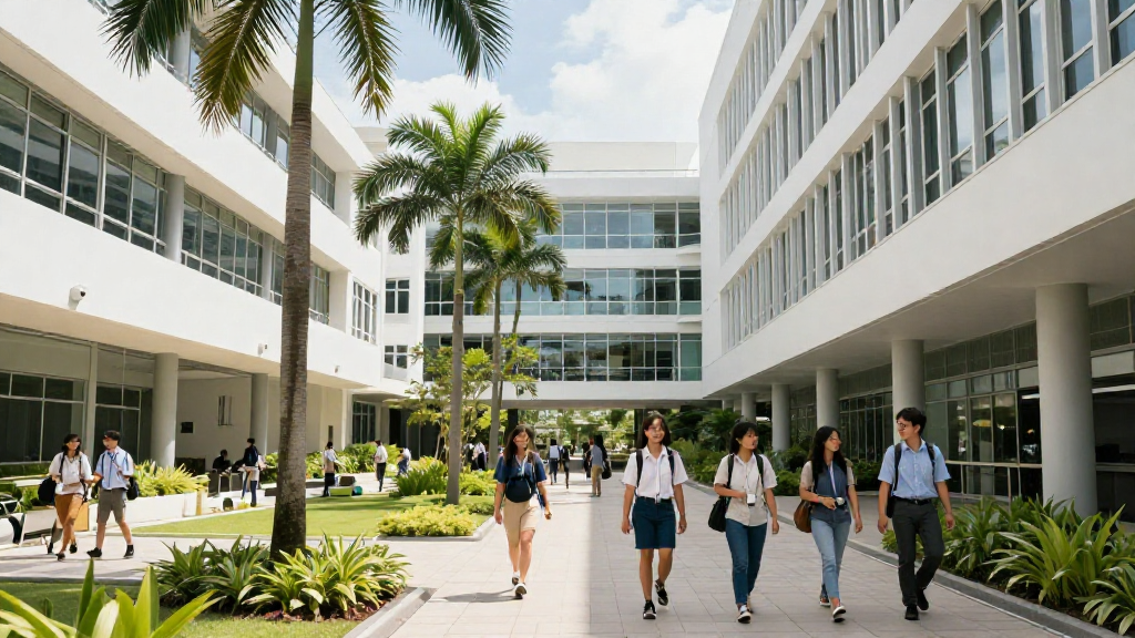 新加坡理工学院校园场景